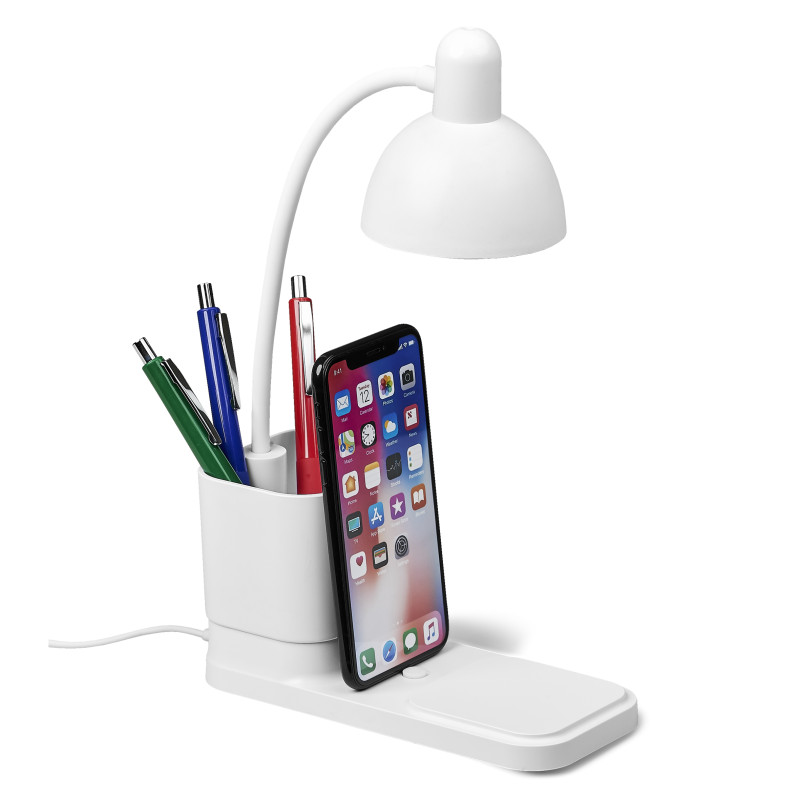 Lexicon Desk Lamp, Pen Caddy & Phone Stand