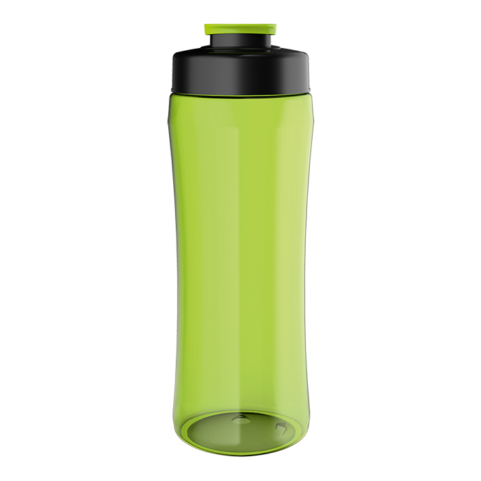 750ml PET Triangular Shaped Water Bottle With Flip Cap