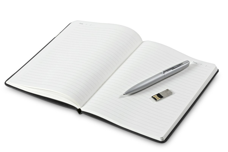 Cypher USB Notebook & Pen Set - 8GB