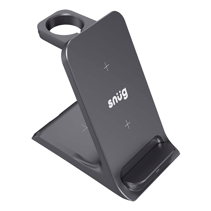 Snug 3 In 1 Wireless Charger Stand 15W